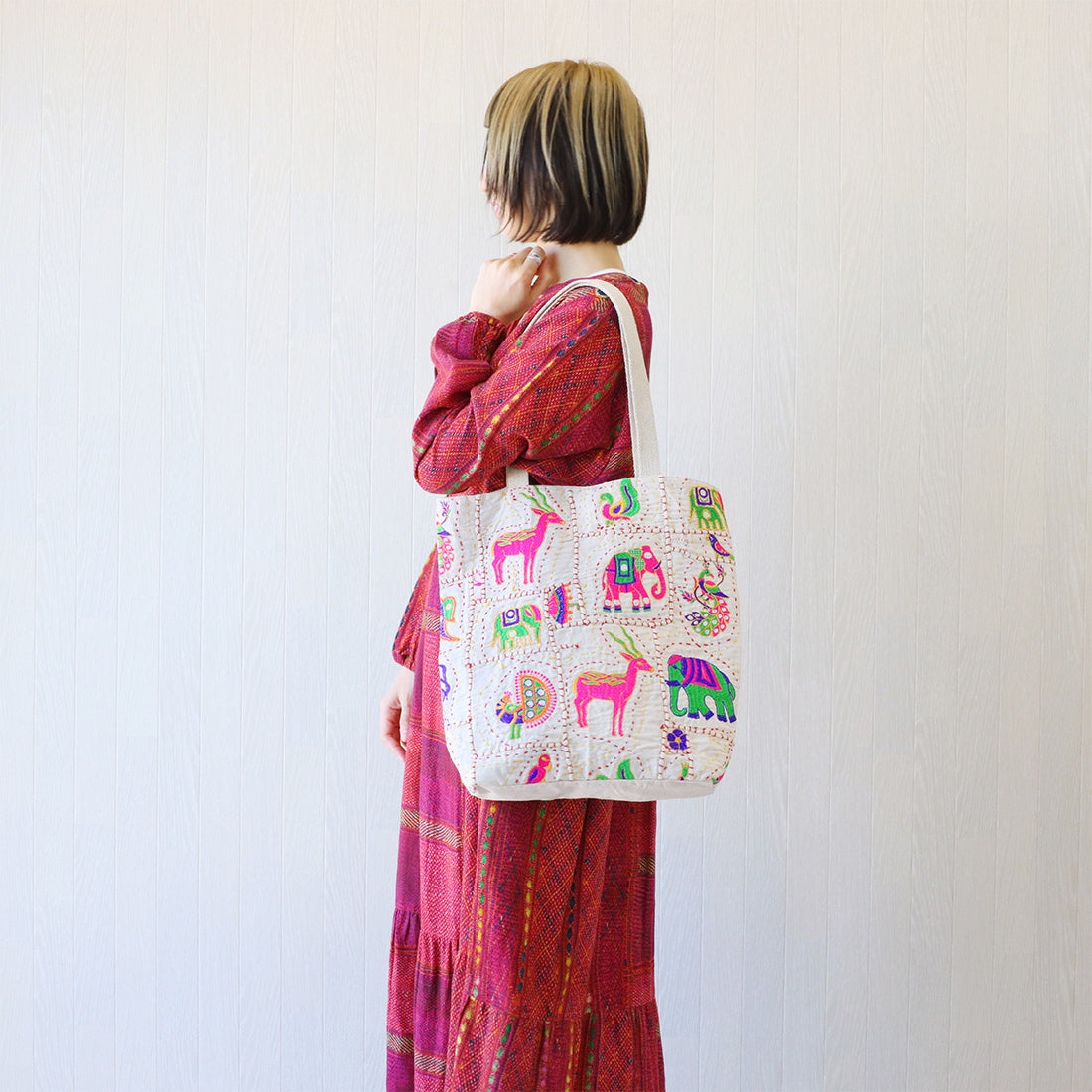 Tote Bag New Rajkoti Embroidery / Assorted - image 7